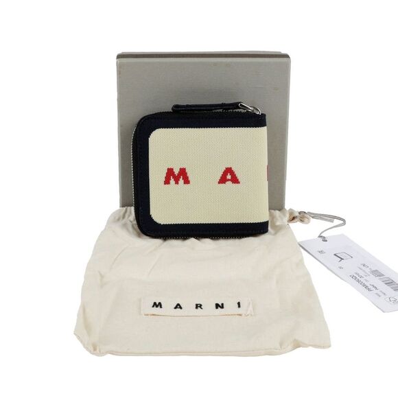 Marni Handbags - Logo Knit Zipper Wallet
